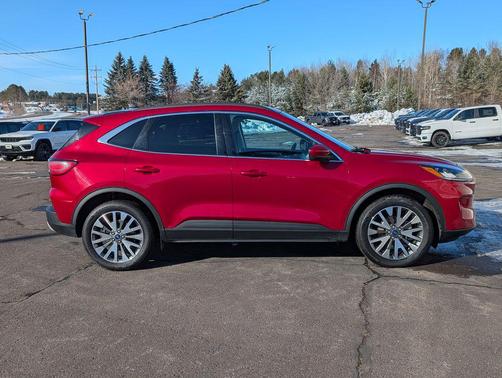 Rapid Red Metallic Tinted Clearcoat 2022 Ford Escape Titanium