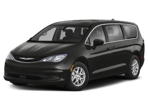 Brilliant Black Crystal Pearlcoat 2022 Chrysler Voyager LX