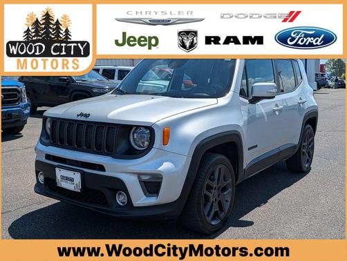 Glacier Metallic Clearcoat 2020 Jeep Renegade Limited