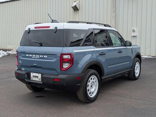 Azure Gray Metallic Tri-Coat 2026 Ford Bronco Sport Heritage