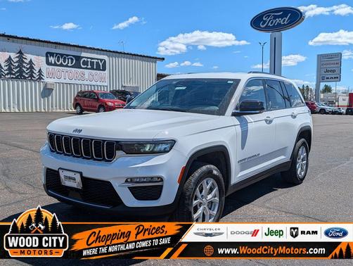 Bright White Clearcoat 2023 Jeep Grand Cherokee Limited