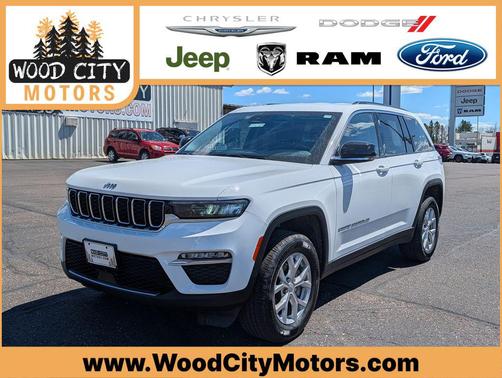Bright White Clearcoat 2023 Jeep Grand Cherokee Limited