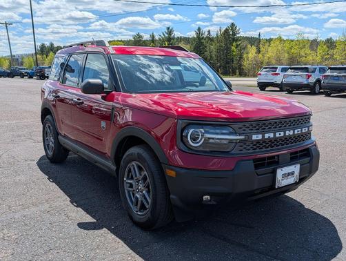 Ruby Red Metallic Tinted Clearcoat 2025 Ford Bronco Sport Big Bend