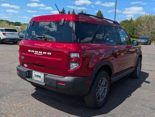 Ruby Red Metallic Tinted Clearcoat 2025 Ford Bronco Sport Big Bend