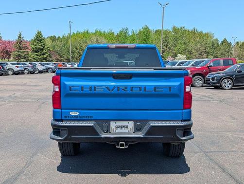 Blue 2022 Chevrolet Silverado 1500 Custom Trail Boss
