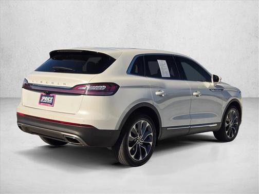 Pristine White Metallic Tri-Coat 2023 Lincoln Nautilus Reserve