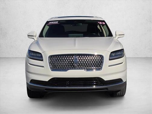 Pristine White Metallic Tri-Coat 2023 Lincoln Nautilus Reserve