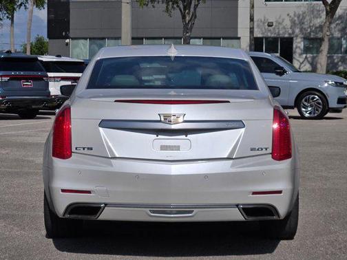 Crystal White Tricoat 2015 Cadillac CTS 2.0L Turbo Luxury