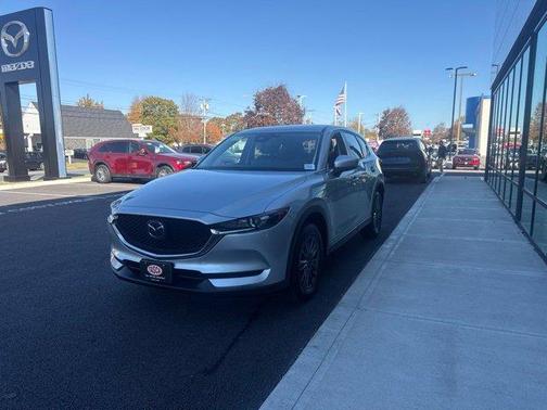 Sonic Silver Metallic 2021 Mazda CX-5 Touring