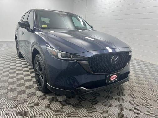 Deep Crystal Blue Mica 2024 Mazda CX-5 2.5 Turbo Premium Package