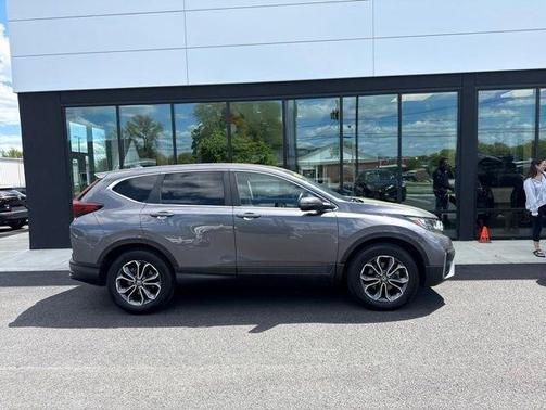 Gray 2022 Honda CR-V EX