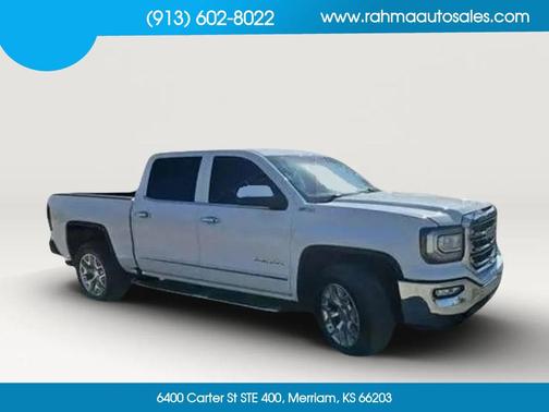 Summit White 2017 GMC Sierra 1500 SLT