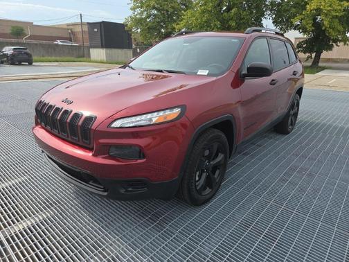 Deep Cherry Red Crystal Pearlcoat 2017 Jeep Cherokee Sport