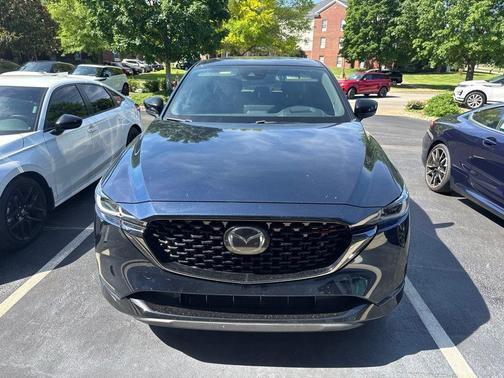 Deep Crystal Blue Mica 2023 Mazda CX-5 2.5 Turbo