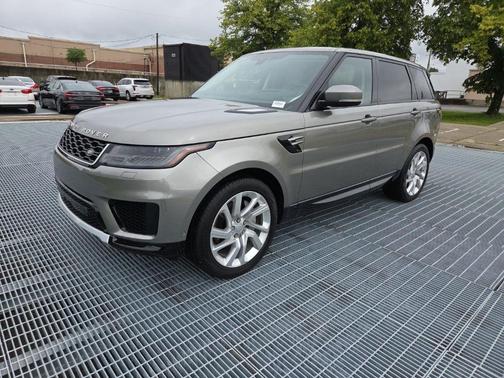 Silicon Silver 2020 Land Rover Range Rover Sport 3.0L Supercharged HSE