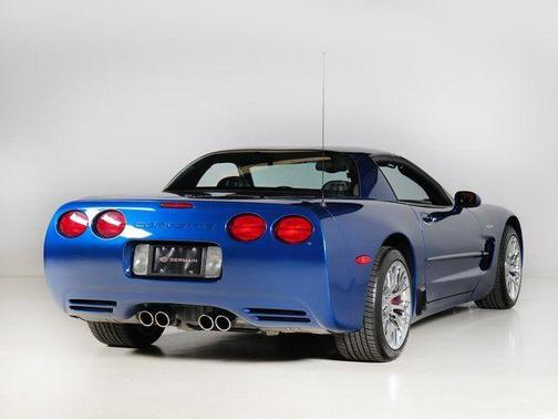 Electron Blue Metallic 2002 Chevrolet Corvette Z06