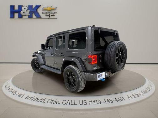 Gray 2021 Jeep Wrangler Unlimited 4xe Sahara