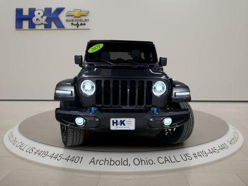 Gray 2021 Jeep Wrangler Unlimited 4xe Sahara