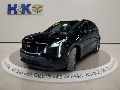Black 2022 Cadillac XT4 Sport