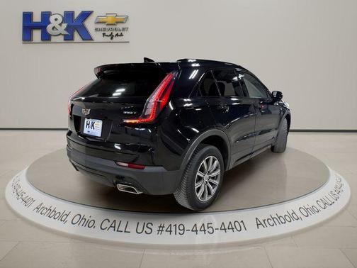 Black 2022 Cadillac XT4 Sport