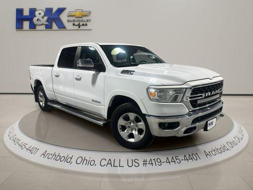 Bright White Clearcoat 2022 RAM 1500 Big Horn