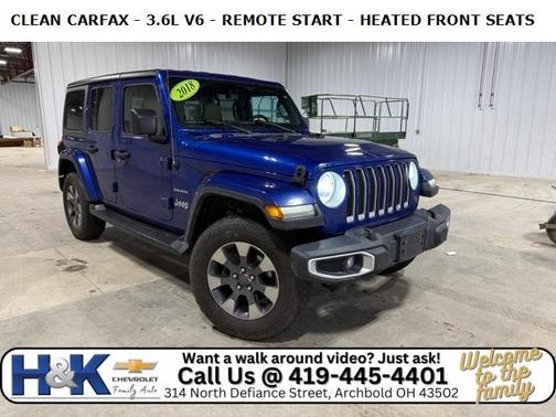2018 Jeep Wrangler Unlimited Sahara