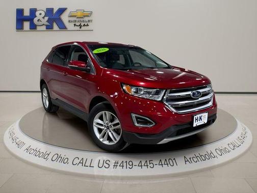 Ruby Red Metallic 2016 Ford Edge SEL