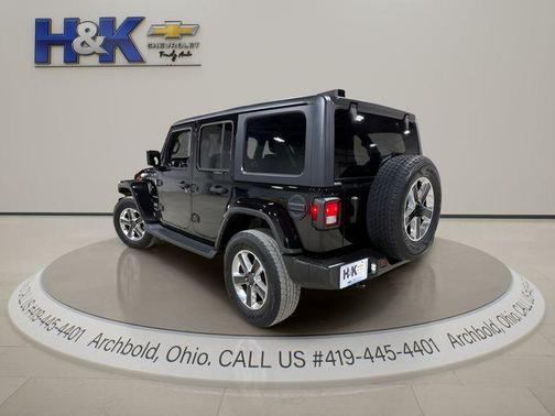 Black 2021 Jeep Wrangler Unlimited Sahara