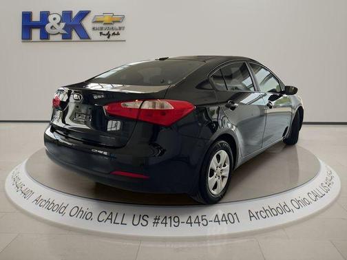 Black 2016 Kia Forte LX