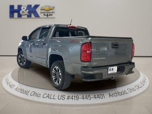 Satin Steel Metallic 2021 Chevrolet Colorado Z71