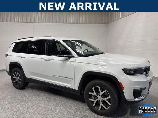 Bright White Clearcoat 2023 Jeep Grand Cherokee L Limited