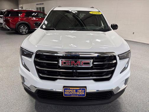 Summit White 2026 GMC Acadia Elevation AWD