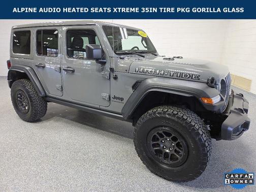 Sting-Gray Clearcoat 2023 Jeep Wrangler 4-Door High Tide 4x4