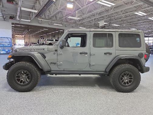 Sting-Gray Clearcoat 2023 Jeep Wrangler 4-Door High Tide 4x4