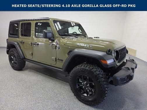 Olive 2026 Jeep Wrangler Willys