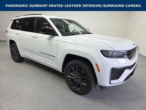 Bright White Clear-Coat Exterior Paint 2026 Jeep Grand Cherokee Limited