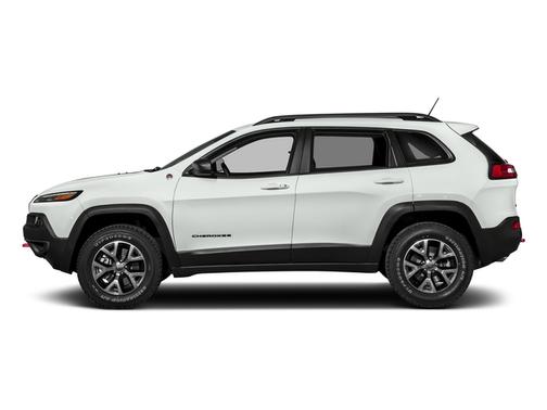 Bright White Clearcoat 2018 Jeep Cherokee Trailhawk