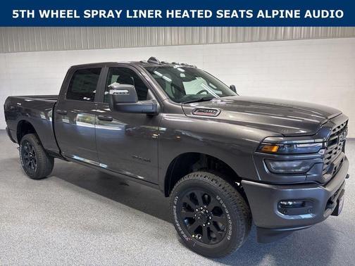 Granite Crystal Metallic Clear-Coat Exterior Paint 2026 RAM 2500 Big Horn Crew Cab 4x4 6'4' Box