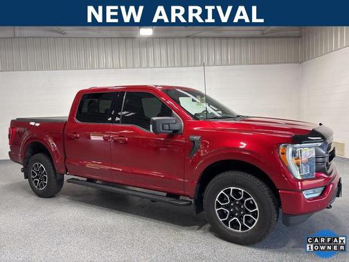 Rapid Red Metallic Tinted Clearcoat 2022 Ford F-150 XLT