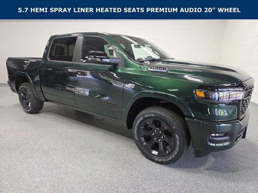 Serrano Green Metallic 2026 RAM 1500 Big Horn/Lone Star