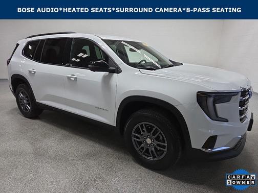 Summit White 2025 GMC Acadia AWD Elevation