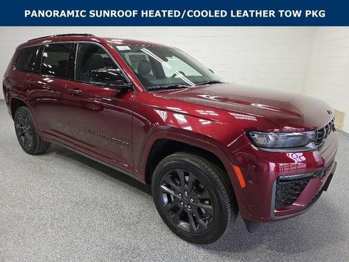 Velvet Red Pearl-Coat Exterior Paint 2026 Jeep Grand Cherokee Limited