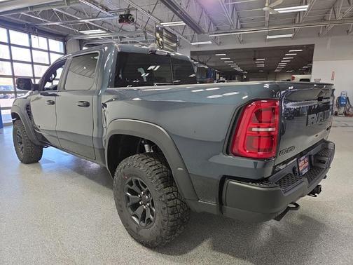 Forged Blue Metallic Exterior Paint 2026 RAM 1500 RHO Crew Cab 4x4 5'7' Box