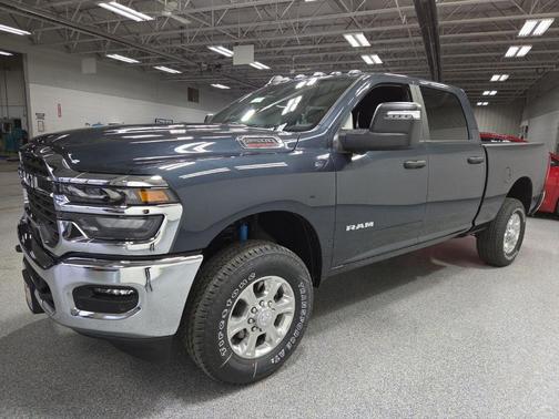 Forged Blue Metallic Exterior Paint 2026 RAM 2500 Big Horn Crew Cab 4x4 6'4' Box