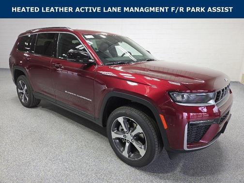 Velvet Red Pearl-Coat Exterior Paint 2026 Jeep Grand Cherokee Limited