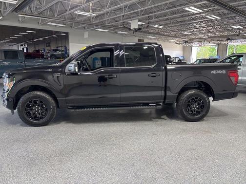 Black 2024 Ford F-150 XLT