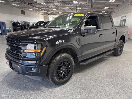 Black 2024 Ford F-150 XLT