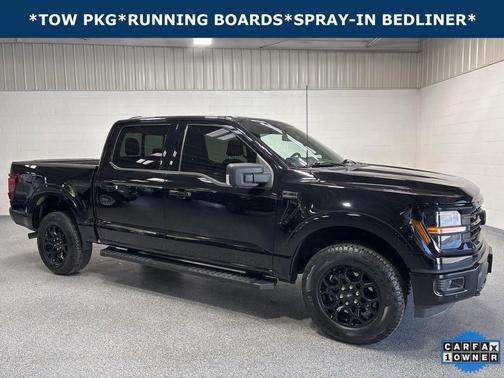 Black 2024 Ford F-150 XLT