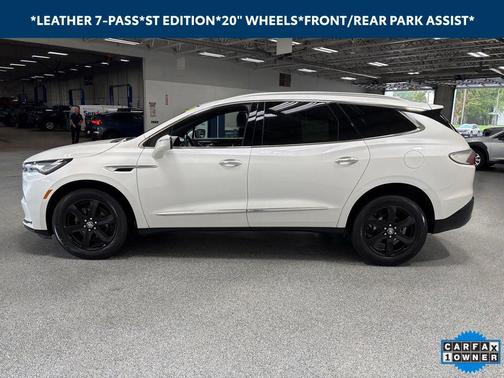 White Frost Tricoat 2023 Buick Enclave Essence AWD