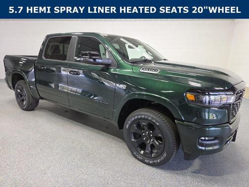 Serrano-Green Metallic Exterior Paint 2026 RAM 1500 Big Horn/Lone Star